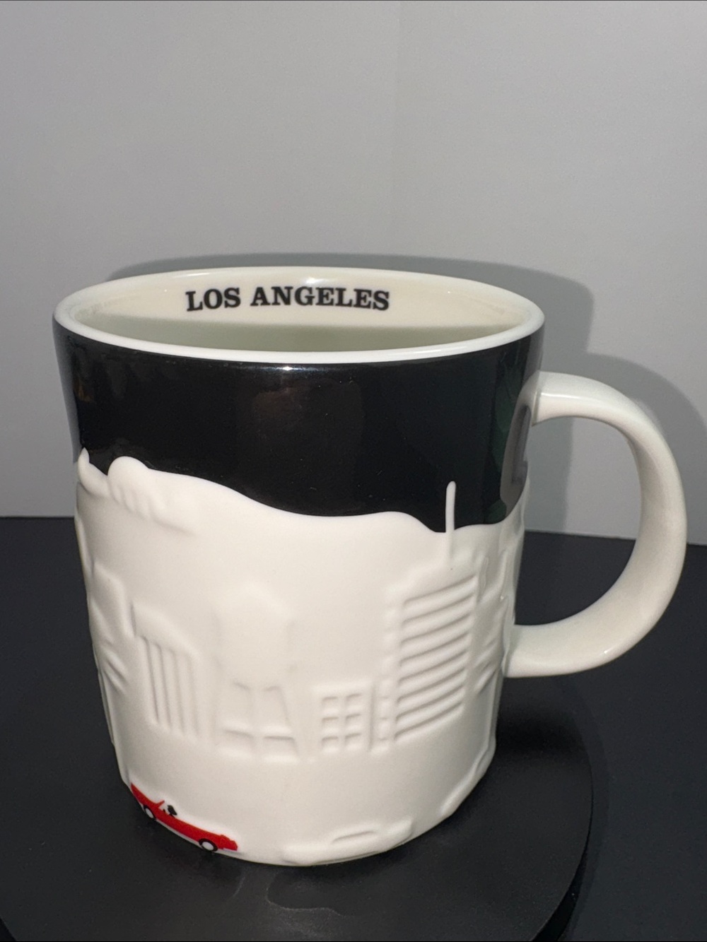 Starbucks Los Angeles 3D Skyline Relief Mug 2012 Collector Series 16 Ounces